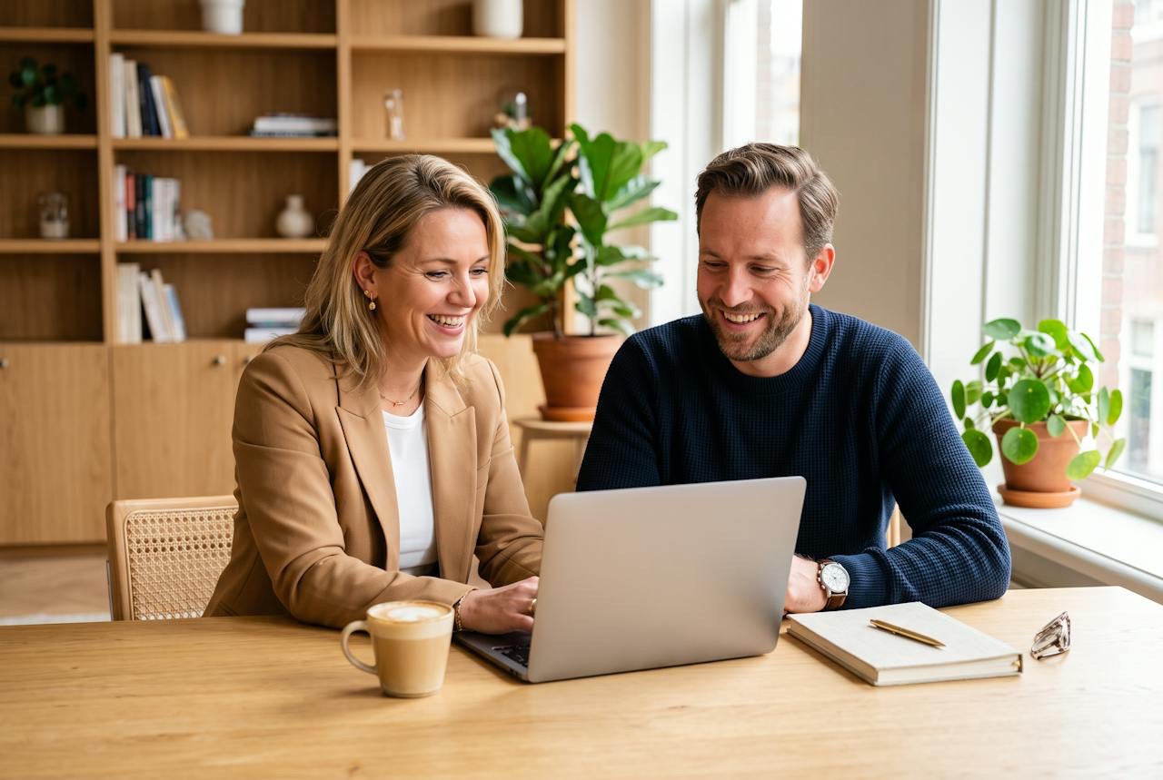 Samenwerken aan de administratie